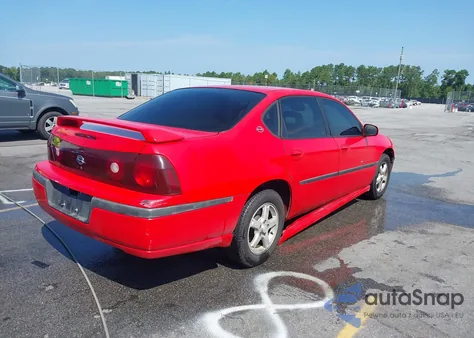 2003 Chevrolet Impala Ls из США, поврежденный, VIN 2G1WH52K239309552